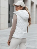 Dámská prošívaná vesta LIKEHUGS bílá FashionStreet TY4975