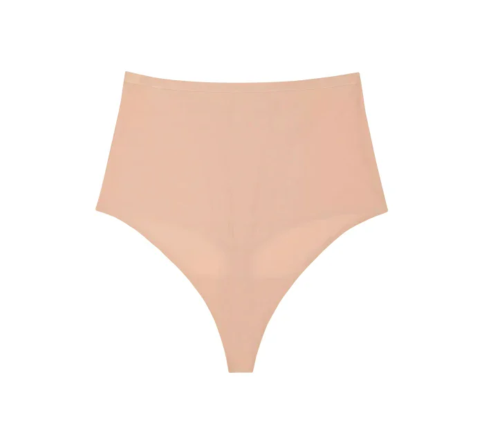 Dámské kalhotky Triumph Shape Smart Highwaist String béžové