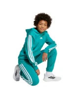 Dětská fleecová mikina 3 Stripes Turquoise model 21720654 - ADIDAS Dětská fleecová mikina 3 Stripes Turquoise model 21720654 - ADIDAS