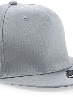 Beechfield B 610 5 panelová Snapback kšiltovka 53.0610 light grey