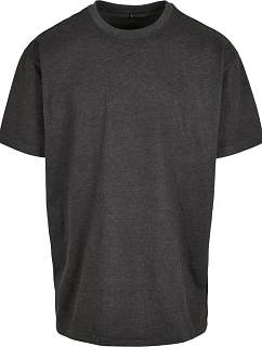 Build your Brand BY 102 Oversize tričko z těžké bavlny 56.0102 charcoal