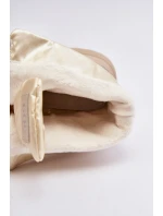 Dámské sněhové boty s podrážkou  Bežové model 21639066 - Goe