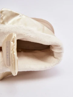 Dámské sněhové boty s podrážkou Bežové model 21639066 - Goe