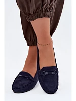 Dámské Mokasíny Ploché Tmavě Modré model 22091889 - Boto
