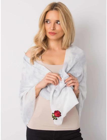 Šátek AT CH ENEC 114 světle šedý