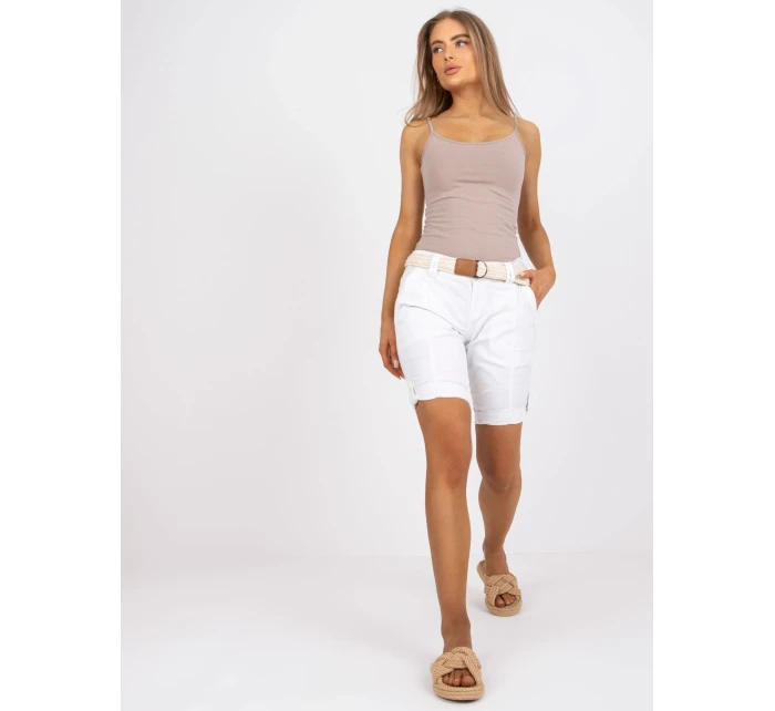 Šortky D60530Z62189Z bílé
