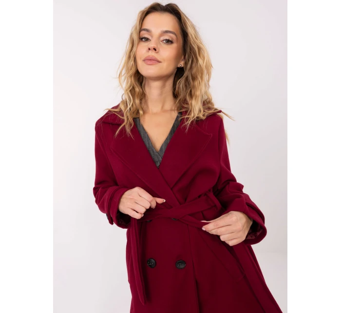 Kabát IT EN 97035.08P bordó Kabát IT EN 97035.08P bordó