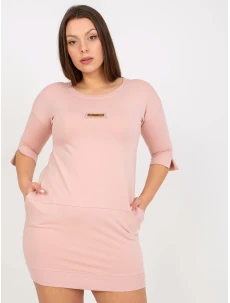 Šaty RV SK 7612.75P světle růžová