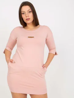 Šaty RV SK 7612.75P světle růžová