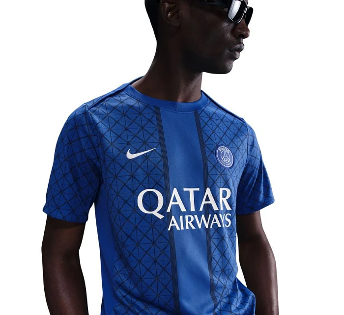 Pánské tričko PSG Academy Pro Home modré pánské model 22054667 - NIKE Pánské tričko PSG Academy Pro Home modré pánské model 22054667 - NIKE