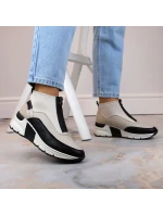 Rieker W RKR608 béžová kotníčková obuv