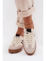 Dámské nízké tenisky černobílé model 21951691 - Boto Dámské nízké tenisky černobílé model 21951691 - Boto