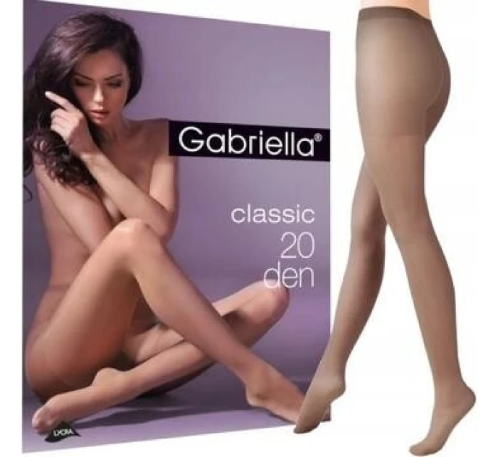 Dámské punčochové kalhoty Classic 20 Den Code 105 - Gabriella Dámské punčochové kalhoty Classic 20 Den Code 105 - Gabriella