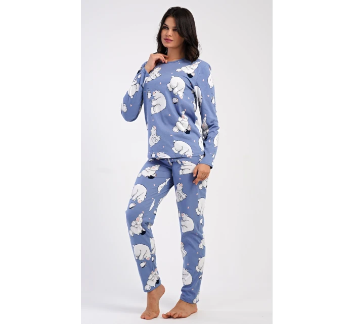 Dámské pyžamo dlouhé a model 21417091 - Vienetta