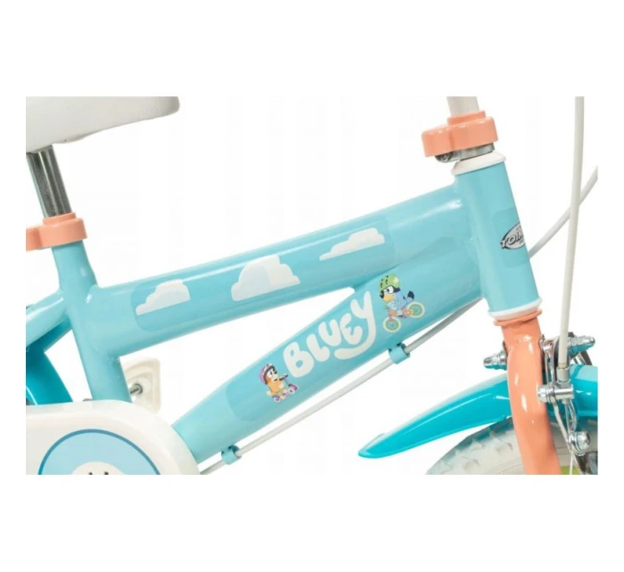 Dětské kolo Modrá a limetkově zelená barva model 21471053 Dětské kolo Modrá a limetkově zelená barva model 21471053