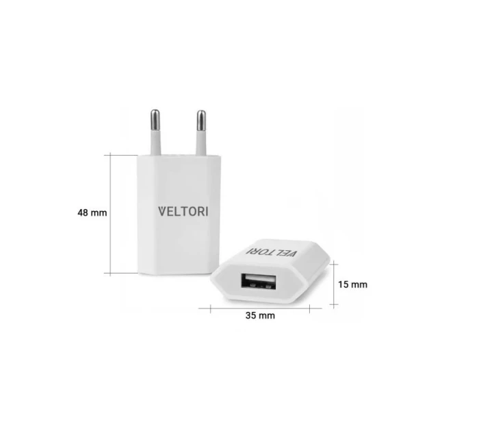 VELTORI POWER ON USB 5V 1A VTL1 Univerzální nabíječka pro chytré hodinky VELTORI POWER ON USB 5V 1A VTL1 Univerzální nabíječka pro chytré hodinky