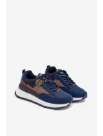 Pánské Sportovní Tenisky Big Star model 21706359 HIPOLY SYSTEM Námořnické - Big Star Shoes Pánské Sportovní Tenisky Big Star model 21706359 HIPOLY SYSTEM Námořnické - Big Star Shoes