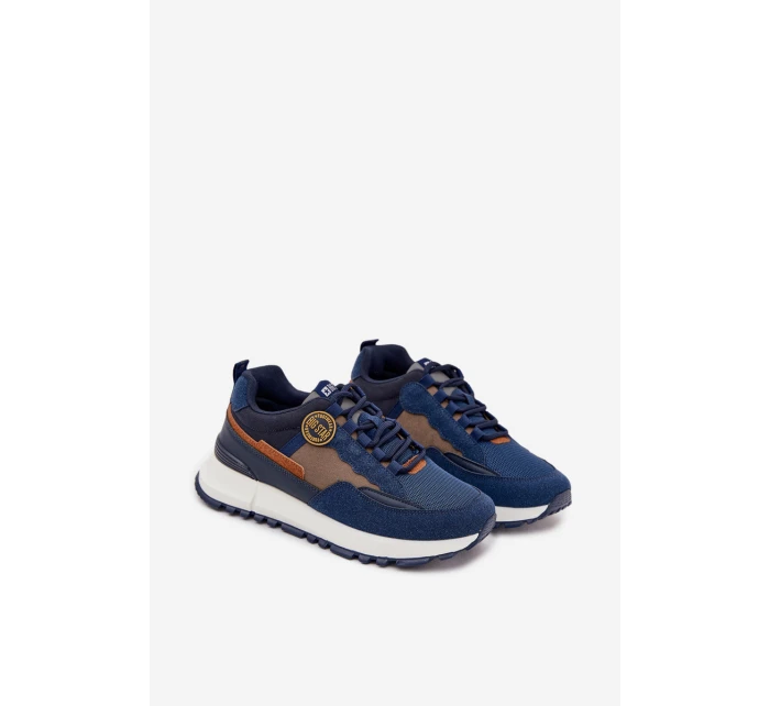 Pánské Sportovní Tenisky Big Star model 21706359 HIPOLY SYSTEM Námořnické - Big Star Shoes Pánské Sportovní Tenisky Big Star model 21706359 HIPOLY SYSTEM Námořnické - Big Star Shoes