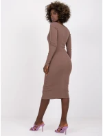 Šaty RV SK 7436.53 hnědá Šaty RV SK 7436.53 hnědá