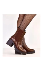 Boty na podpatku model 219640 Solea Boty na podpatku model 219640 Solea