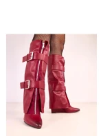 Kozačky na klínech  model 220244 Solea