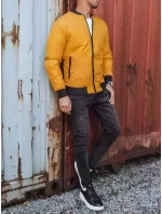 FashionStreet pánská velbloudí bunda bomber TX3825