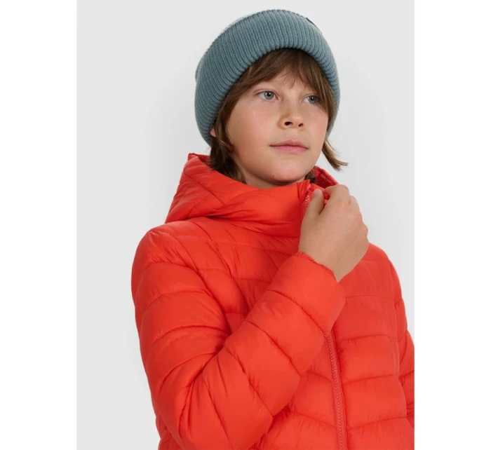 Chlapecká péřová bunda se syntetickou výplní model 21814891 dětské - 4F Chlapecká péřová bunda se syntetickou výplní model 21814891 dětské - 4F