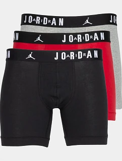 Pánské boxerky Air Jordan Flight Cotton Core, balení po 3 kusech – JM0622-H24