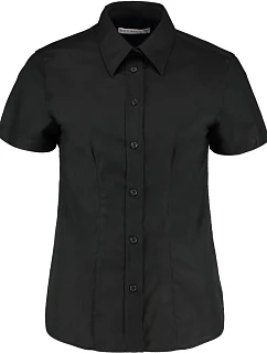 Kustom Kit KK 360 (6-24) Pracovní halenka Oxford s krátkým rukávem 43.0360 black