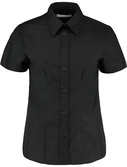 Kustom Kit KK 360 (6-24) Pracovní halenka Oxford s krátkým rukávem 43.0360 black Kustom Kit KK 360 (6-24) Pracovní halenka Oxford s krátkým rukávem 43.0360 black