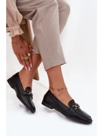 Dámské Mokasíny S Ozdobou Černé Priscelle