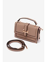 Kabelka Listonoska Tmavě Béžová Nelsera