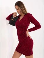Šaty IT SK 20277.03P bordó Šaty IT SK 20277.03P bordó