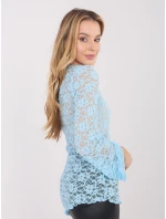 Bluzka PM BZ model 21821427 jasny niebieski - FPrice Bluzka PM BZ model 21821427 jasny niebieski - FPrice