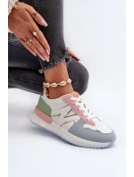 Dámské tenisky vyrobené z eko kůže Multicolor Kaimans Dámské tenisky vyrobené z eko kůže Multicolor Kaimans