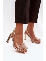 Sandály na podpatku  model 225149 Step in style