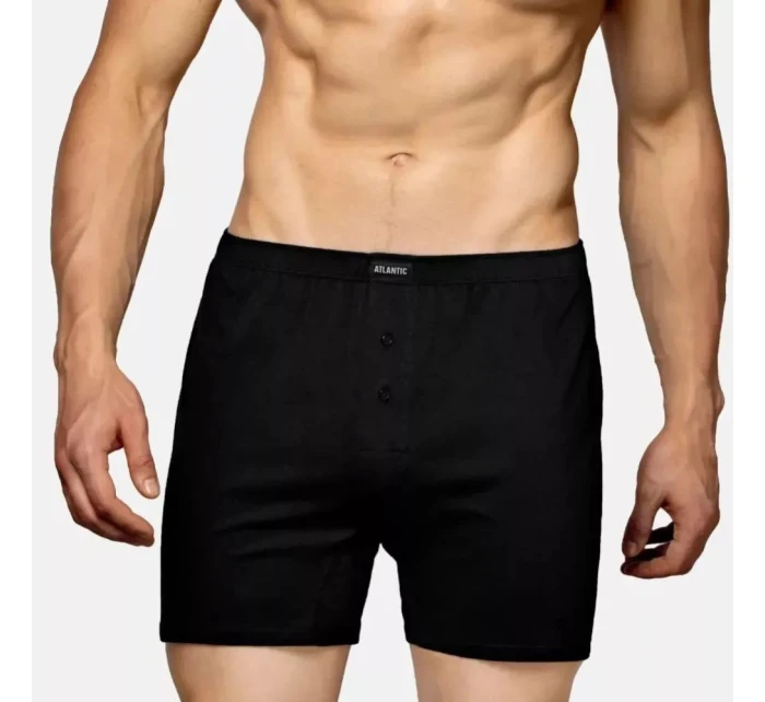 Pánské trenýrky 2 pack 003 black - Atlantic