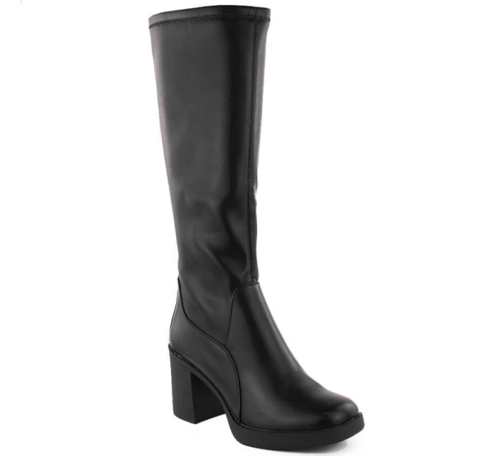 Dámské černé zateplené boty Sergio Leone KZ257