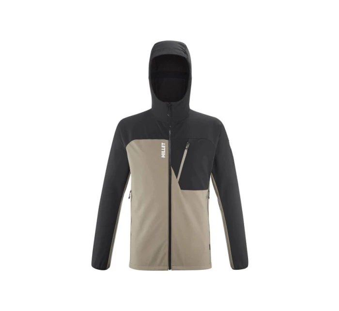 M model 21449535 Shield Hoodie Beige bunda - Millet