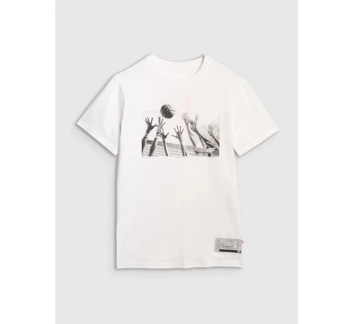 Pánské volejbalové tričko s potiskem model 21756942 - 4F Pánské volejbalové tričko s potiskem model 21756942 - 4F