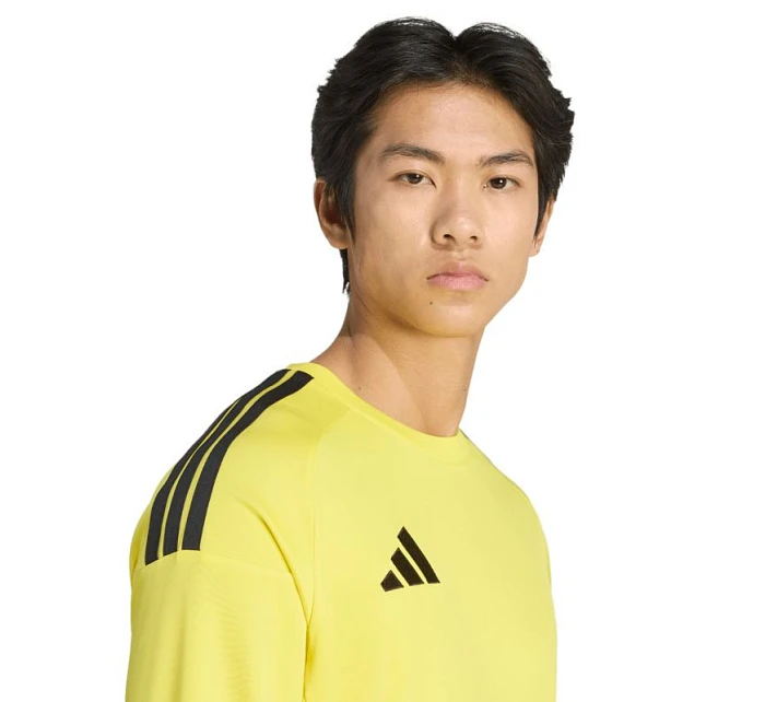 Pánský soutěžní brankářský dres adidas Tiro 26 s dlouhým rukávem žlutý KB5250 pánské