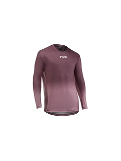 Cyklistické tričko NORTHWAVE Edge 2 Jersey L/s, růžové