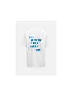 Tričko PEAK PERFORMANCE M Graphic Tee, bílé Tričko PEAK PERFORMANCE M Graphic Tee, bílé