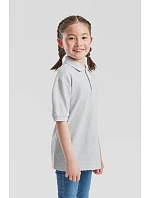 Fruit of the Loom Kids 65/35 Polo Dětské piqué polo 16.3417 white Fruit of the Loom Kids 65/35 Polo Dětské piqué polo 16.3417 white