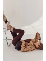 Dámské zateplené sněhule Big Star model 21601636 Béžove - Big Star Shoes Dámské zateplené sněhule Big Star model 21601636 Béžove - Big Star Shoes