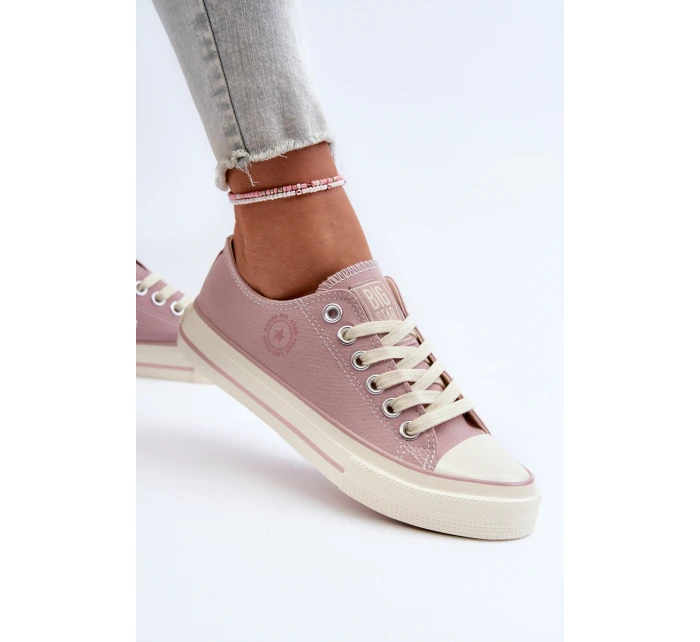 Nízké dámské tenisky Big Star model 21654816 Růžové - Big Star Shoes