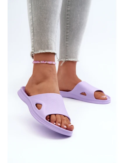 Klasické Dámské Žabky Fialové model 21662072 - Boto Klasické Dámské Žabky Fialové model 21662072 - Boto