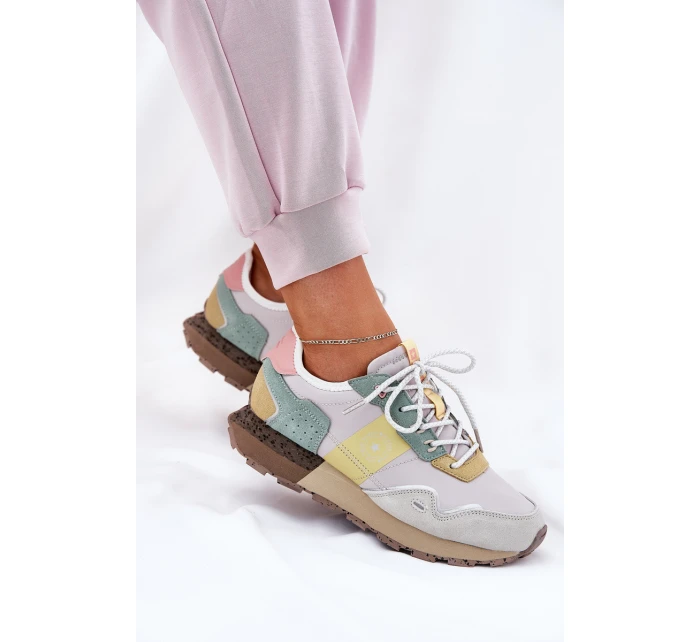 Dámské Semišové Sneakersy Big Star HIPOLY SYSTEM model 21690825 - Big Star Shoes Dámské Semišové Sneakersy Big Star HIPOLY SYSTEM model 21690825 - Big Star Shoes