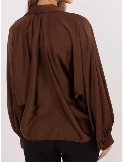 Košile DHJ KS 15257.53P hnědá Košile DHJ KS 15257.53P hnědá