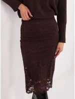 Sukně MI SD G9139.33 tmavě hnědá Sukně MI SD G9139.33 tmavě hnědá